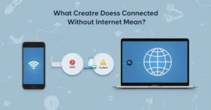 Wi-Fi connected no internet warning