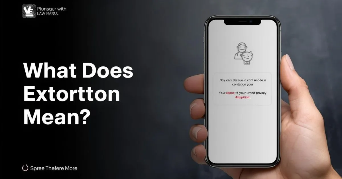 Extortion meaning guide