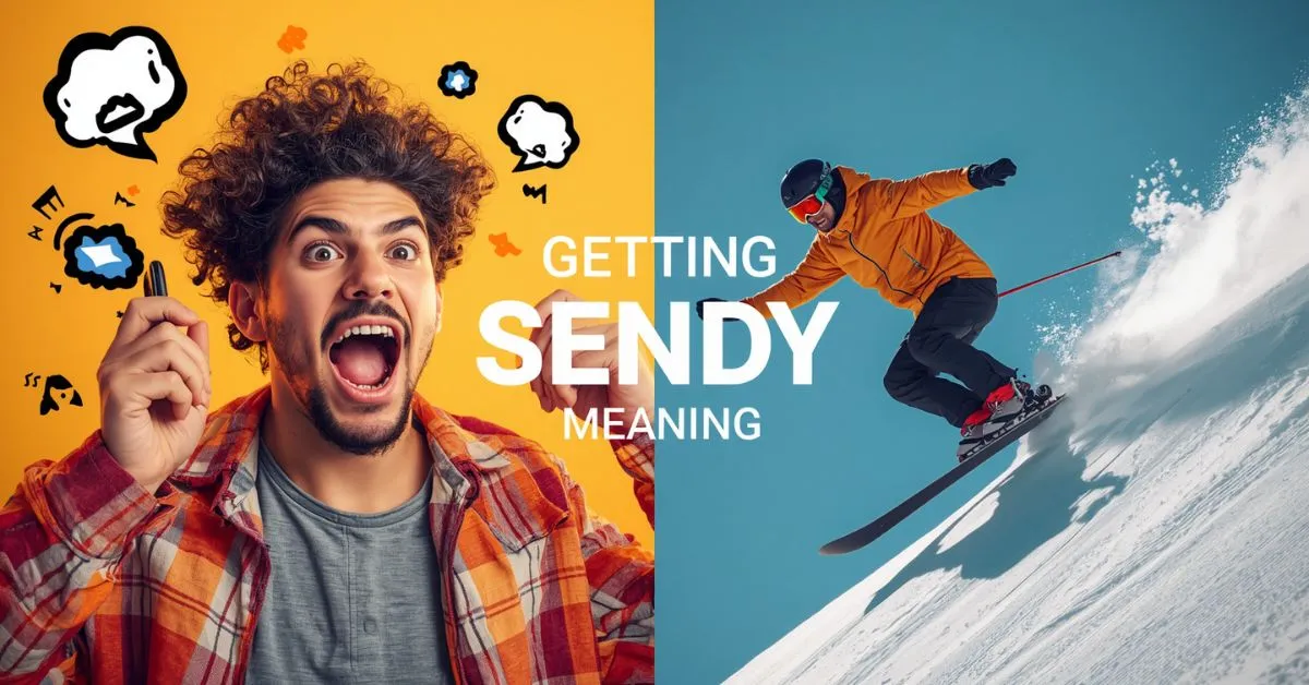 getting sendy meaning graphic