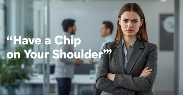 Lady showing a defensive attitude during a conversation