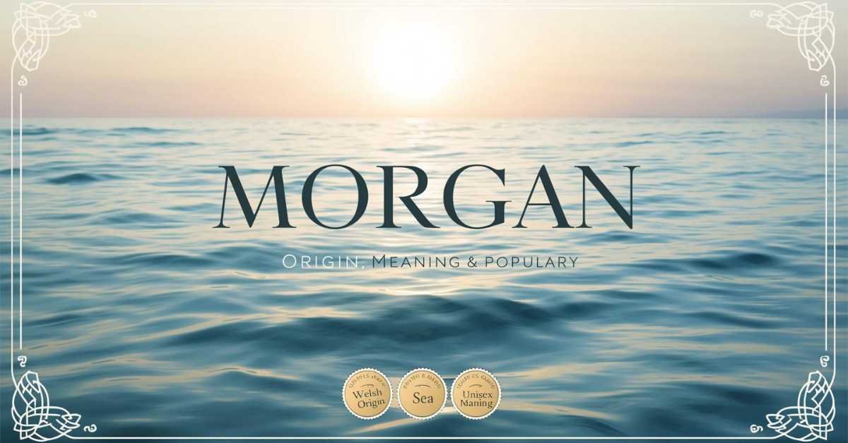 Morgan name meaning cover