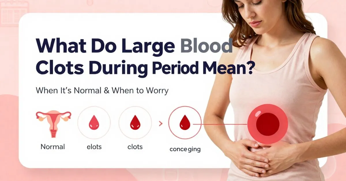 Large period clot guide