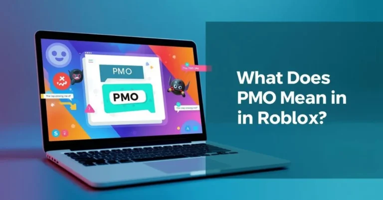 PMO meaning in Roblox chat image