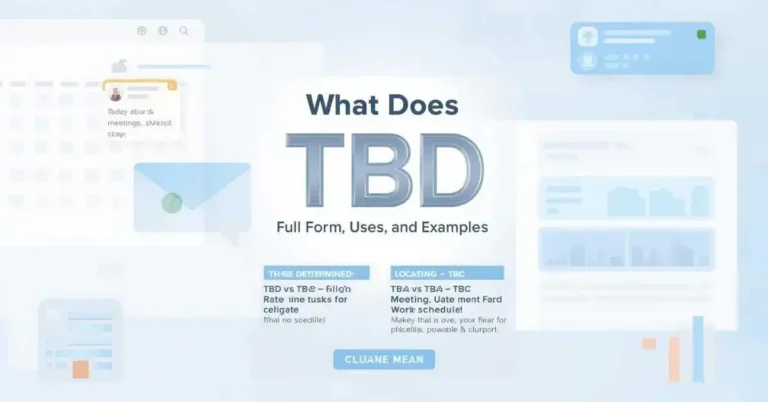 TBD meaning graphic