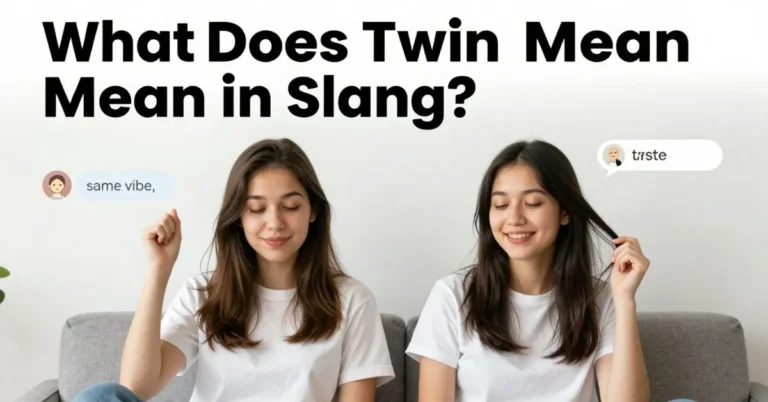 Two close friends representing the slang meaning of twin