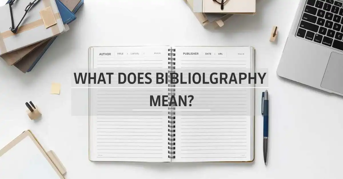 bibliography meaning feature image