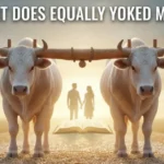 equally yoked bible meaning