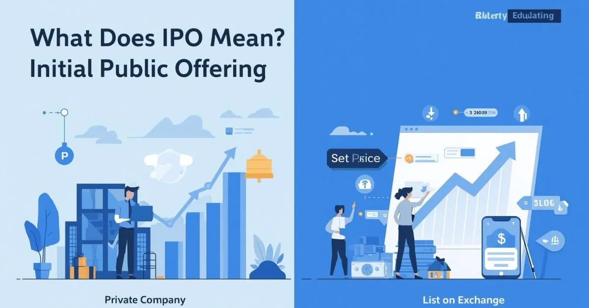IPO meaning chart