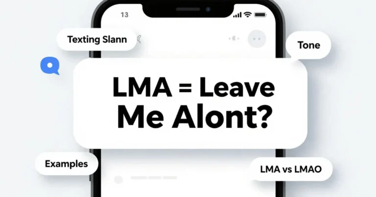 LMA meaning in text graphic