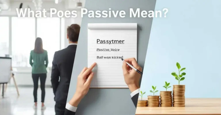 passive meaning guide image