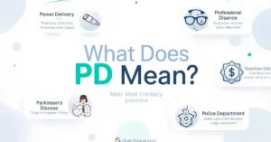 PD meanings guide