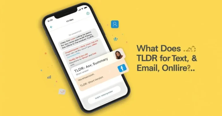 tldr meaning short summary graphic