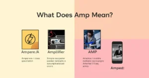 Amp meaning by context graphic