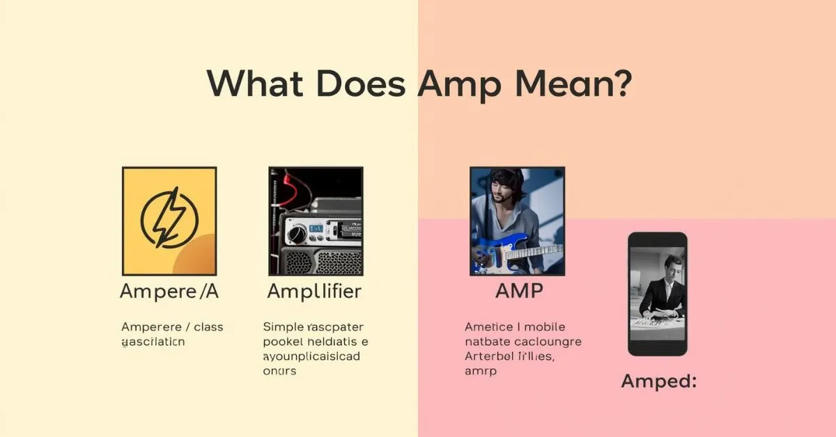 Amp meaning by context graphic