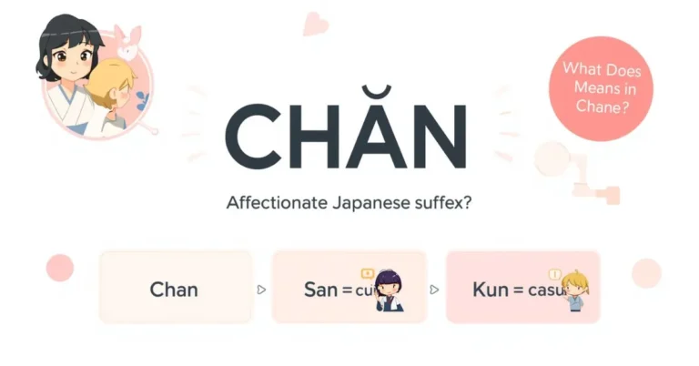 Chan meaning in Japanese