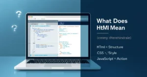 HTML meaning visual guide