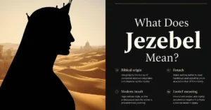 Jezebel meaning visual guide
