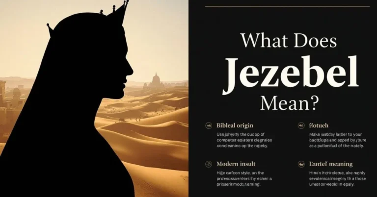 Jezebel meaning visual guide