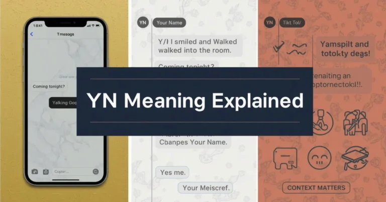 YN meaning explained graphic