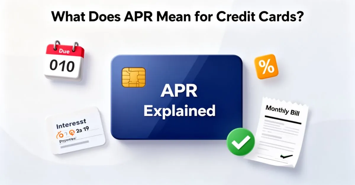 Credit card APR explained