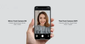 mirror front camera guide