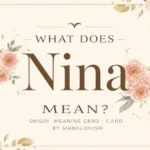 Nina name meaning guide