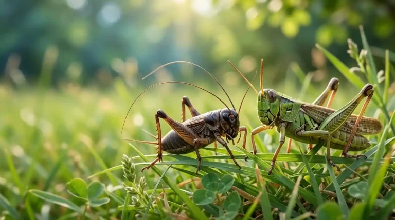 Grasshopper vs Cricket