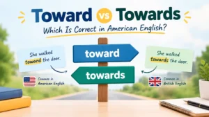 Toward vs Towards